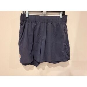 Fjallraven High Coast Relaxed Shorts Women's EU 40 Navy NWOT